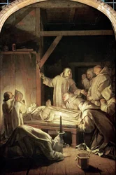 La Mort de Saint Bruno (1030-1101) 6 octobre 1101, 1645-48